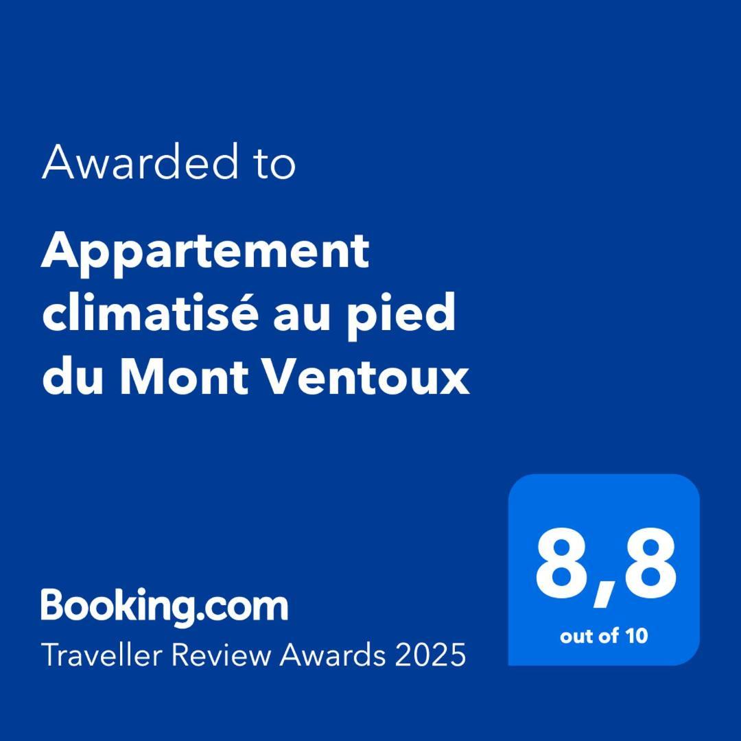 Appartement Climatise Au Pied Du Mont Ventoux Malemort-du-Comtat Екстер'єр фото